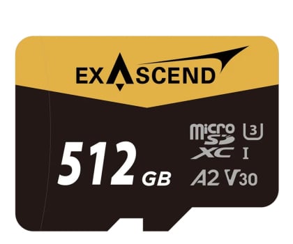 Karta pamięci microSD ExAscend 512GB microSDXC Catalyst UHS-I